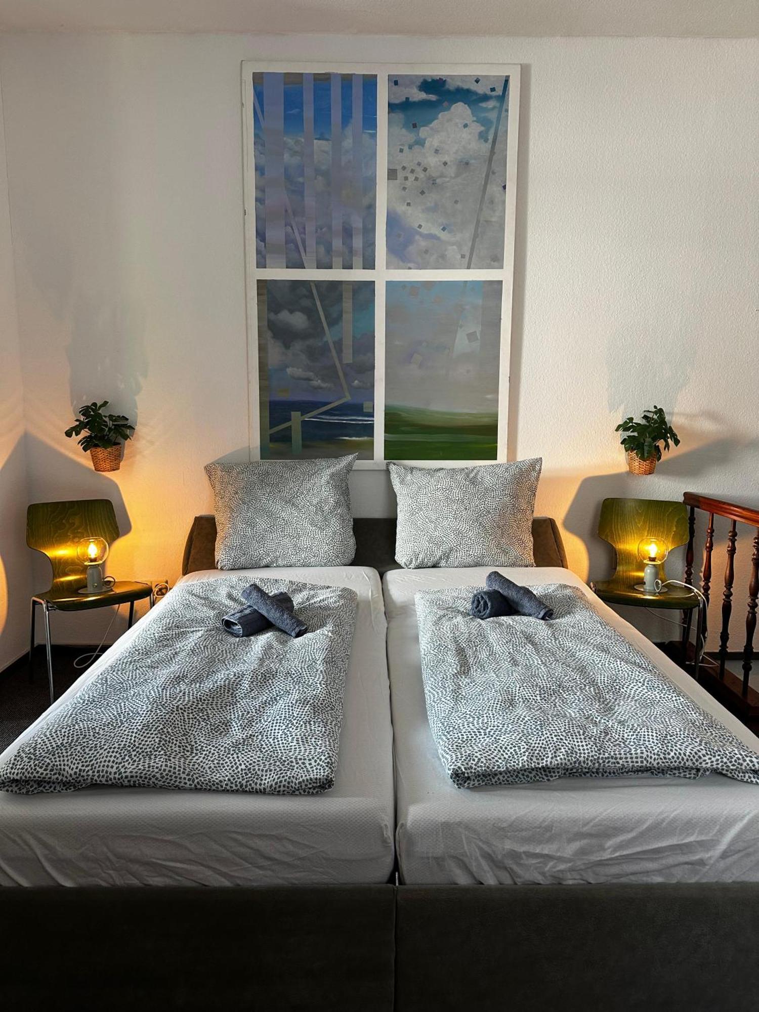 Maisonettewohnung Im Loft Stil Mit Wunderschoener Terrasse Karlsruhe Ngoại thất bức ảnh